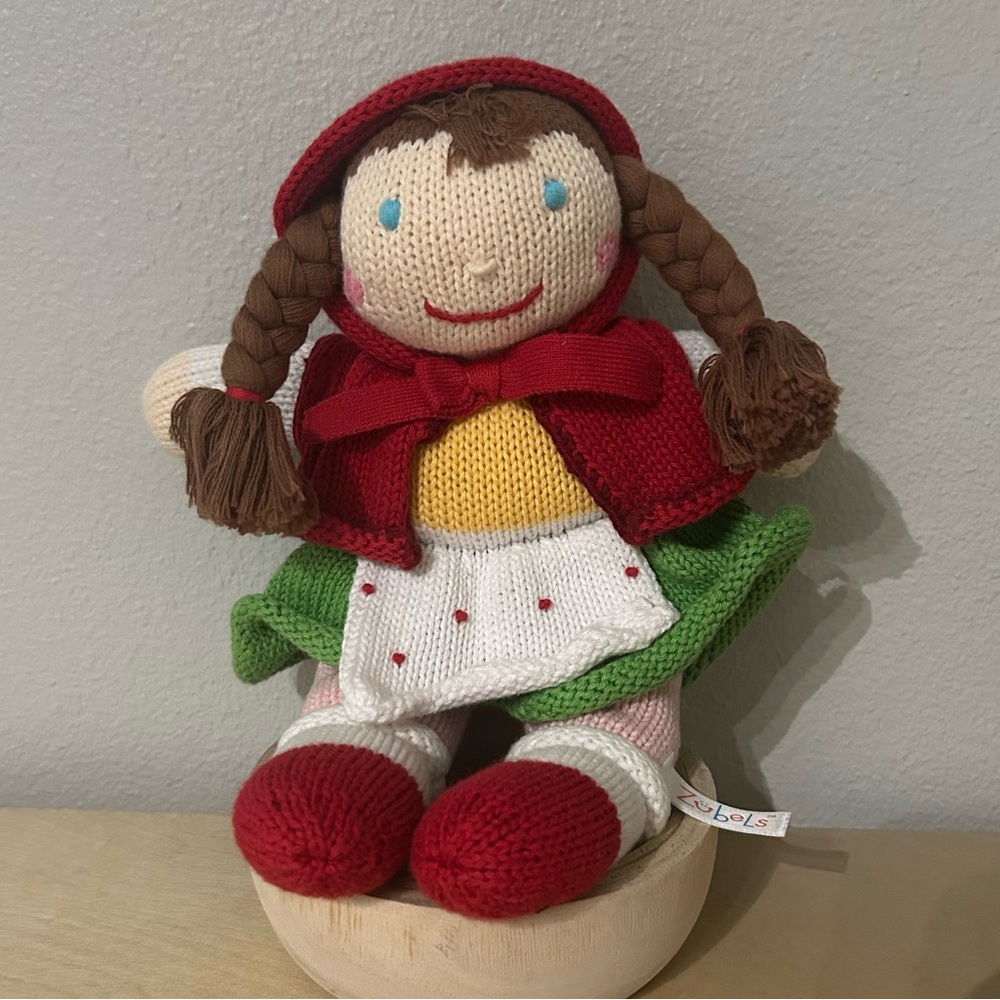 Zubels Little Red Riding Hood Doll